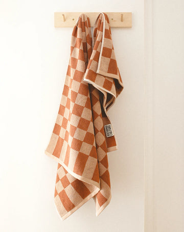 Bathhouse Check Organic Towel Set